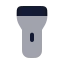 Flashlight icon with bulk rounded style