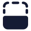 Flipbottom icon with solid standard style