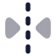 Fliphorizontal 2 icon with bulk rounded style