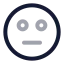 Flushed icon with twotone rounded style