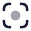 Focus icon with bulk rounded style