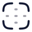 Focuspoint icon with twotone rounded style