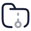 Folderarchive icon with twotone rounded style