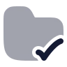 Folder Check icon preview