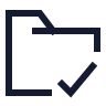 Folder Check icon preview