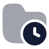 Folder Clock icon preview
