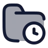 Folder Clock icon preview