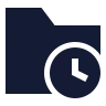 Folder Clock icon preview