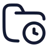 Folder Clock icon preview