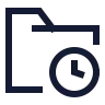 Folder Clock icon preview