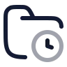 Folder Clock icon preview