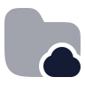 Folder Cloud icon preview