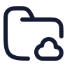Folder Cloud icon preview