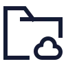 Folder Cloud icon preview
