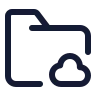 Folder Cloud icon preview