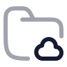 Folder Cloud icon preview