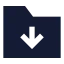 Folderdown icon with solid sharp style