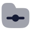 Foldergit icon with bulk rounded style