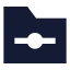 Foldergit icon with solid sharp style
