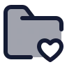 Folder Heart icon preview