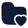 Folder Heart icon preview