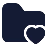 Folder Heart icon preview