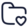 Folder Heart icon preview