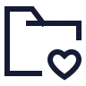 Folder Heart icon preview