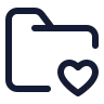 Folder Heart icon preview