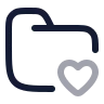 Folder Heart icon preview