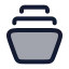 Folderlibrary icon with duotone rounded style