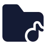 Folder Music icon preview