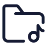 Folder Music icon preview