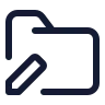 Folder Pen icon preview