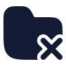 Folder Remove icon preview