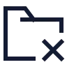 Folder Remove icon preview