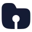 Folderroot icon with solid rounded style