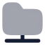 Foldershared icon with bulk rounded style