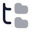 Foldertree icon with bulk rounded style