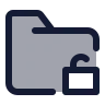Folder Unlocked icon preview