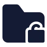 Folder Unlocked icon preview