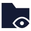 Folderview icon with solid sharp style