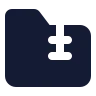 Folder Zip icon preview