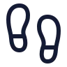 Footprints icon preview