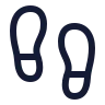 Footprints icon preview