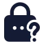Forgotpassword icon with solid standard style