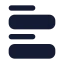 Form icon with solid rounded style