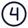 Four Circle icon preview