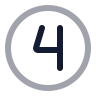 Four Circle icon preview