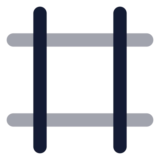 Frame Icon in Bulk Rounded style